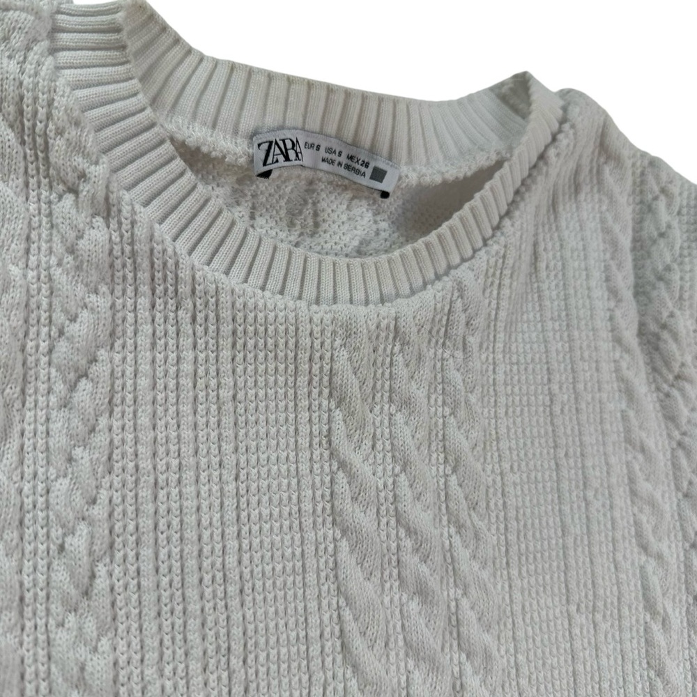 Zara Knit Cropped Top - Picture 3 of 3